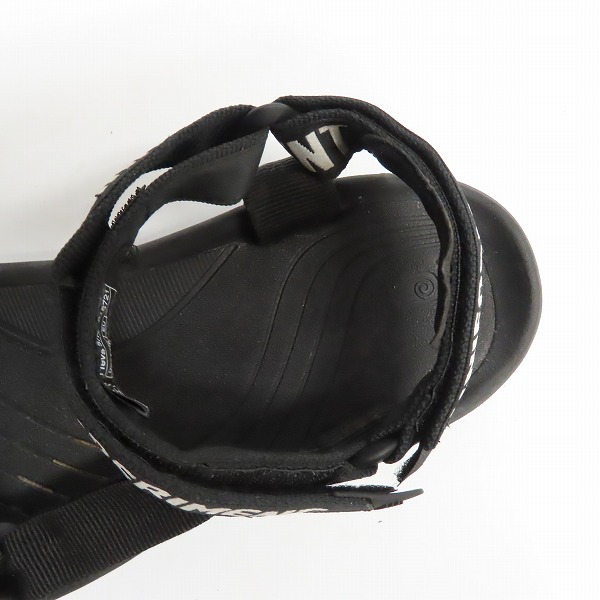 実際に弊社で買取させて頂いたTeva×uniform experiment/テバ×ユニフォームエクスペリメント HURRICANE XLT/ハリケーンXLT サンダル 1016721-BLK-09/27の画像 4枚目