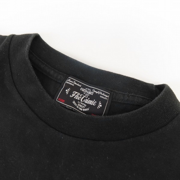 実際に弊社で買取させて頂いたTHE CRIMIE/クライミー スカルプリント 半袖Ｔシャツ Sの画像 7枚目