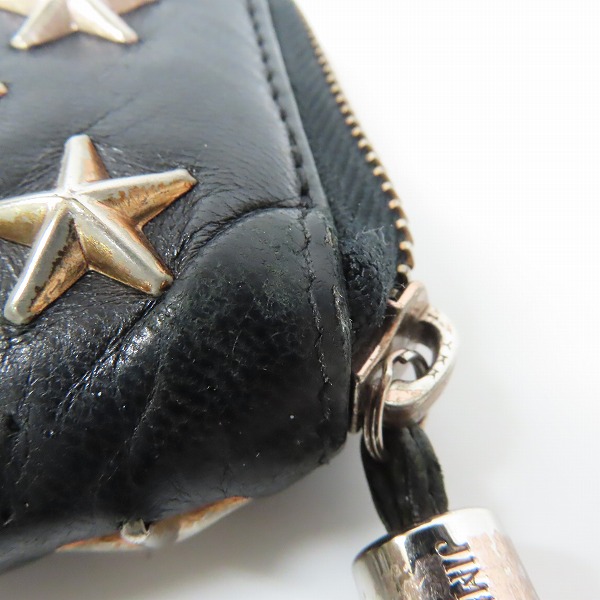 実際に弊社で買取させて頂いたJIMMY CHOO/ジミーチュウ ラウンドファスナー 長財布/ウォレットの画像 8枚目