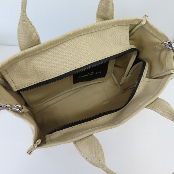 実際に弊社で買取させて頂いたMARC JACOBS/マークジェイコブス THE MINI TOTE BAG/2way キャンバストートバッグ/ショルダーバッグ M0016161 260の画像 4枚目
