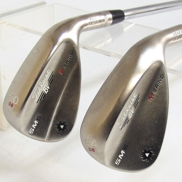 実際に弊社で買取させて頂いたTitleist/タイトリスト BV/ボーケイデザイン SM6 Mグラインド ウェッジ 50/08・54/08 2本セット