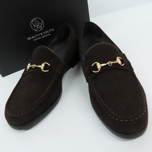 実際に弊社で買取させて頂いたBEAUTY&YOUTH UNITED ARROWS/ビューティー＆ユースユナイテッドアローズ ビットローファー 1431-699-7795/28