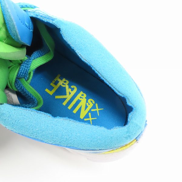 実際に弊社で買取させて頂いた【未使用】KAWS×sacai×NIKE/カウズ×サカイ×ナイキ Blazer Low Neptune Blue DM7901-400/28.5の画像 4枚目