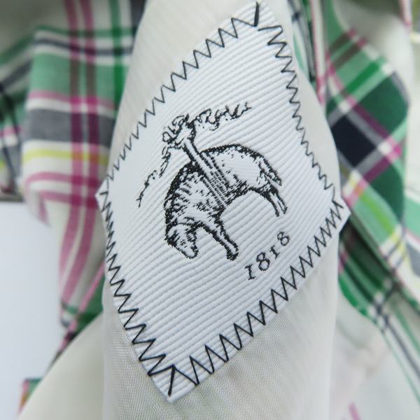 実際に弊社で買取させて頂いたBLACK FLEECE by Brooks Brothers/ブラックフリース ブルックスブラザーズ マドラスチェック ベスト/BB4の画像 3枚目