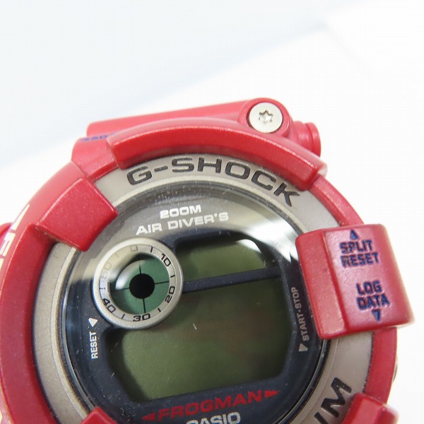 G-SHOCK/G-ショック FROGMAN/フロッグマン 赤蛙/DW-8201GF-4JF【動作 