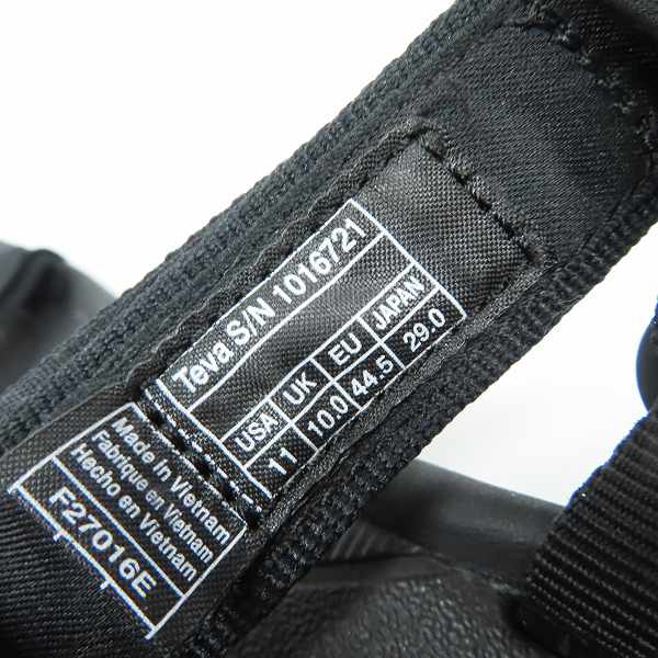 実際に弊社で買取させて頂いたteva × uniform experiment/テバ × ユニフォームエクスペリメント ハリケーン サンダル/29の画像 5枚目