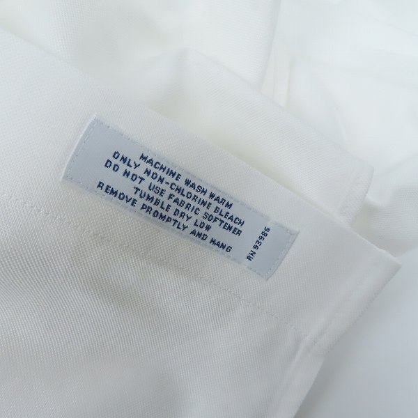 実際に弊社で買取させて頂いたBrooks Brothers/ブルックスブラザーズ B.D.シャツ ホワイト 16.5-33の画像 4枚目