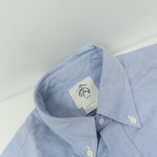実際に弊社で買取させて頂いた【未使用】BLACK FLEECE by Brooks Brothers/ブラックフリース ブルックスブラザーズ ボタンダウン 長袖シャツ ブルー/BB3の画像 4枚目