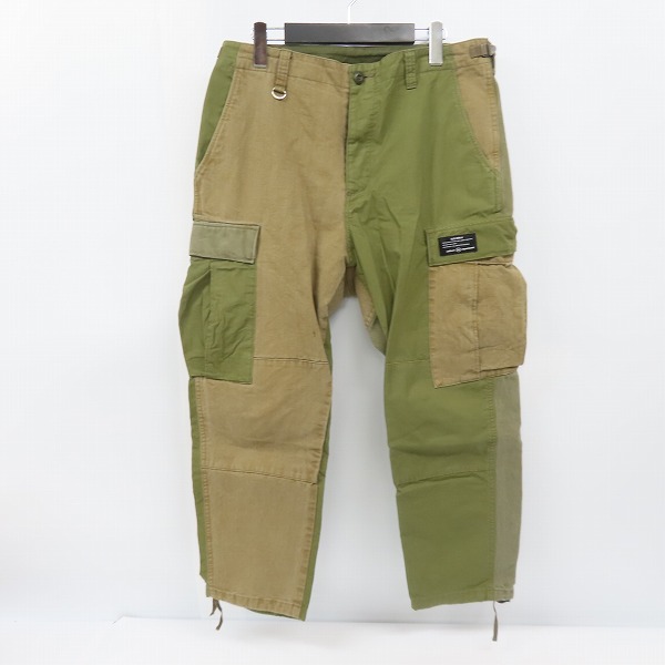 実際に弊社で買取させて頂いたuniform experiment/ユニフォームエクスペリメント 20AW FABRIC MIX CARGO PANTS カーゴパンツ UE-202005/3