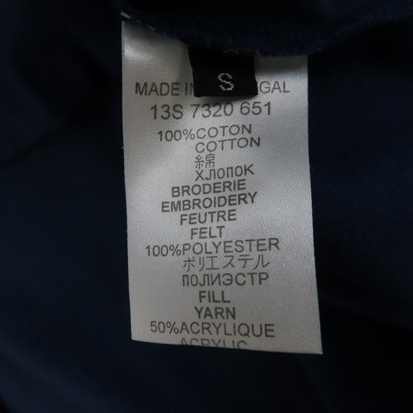 実際に弊社で買取させて頂いたGIVENCHY/ジバンシィ 13SS 胸パッチ 半袖Tシャツ/Sの画像 3枚目