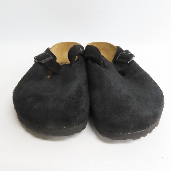 実際に弊社で買取させて頂いたBIRKENSTOCK/ビルケンシュトック BOSTON/ボストン レザー スエード サンダル ブラック/26.0