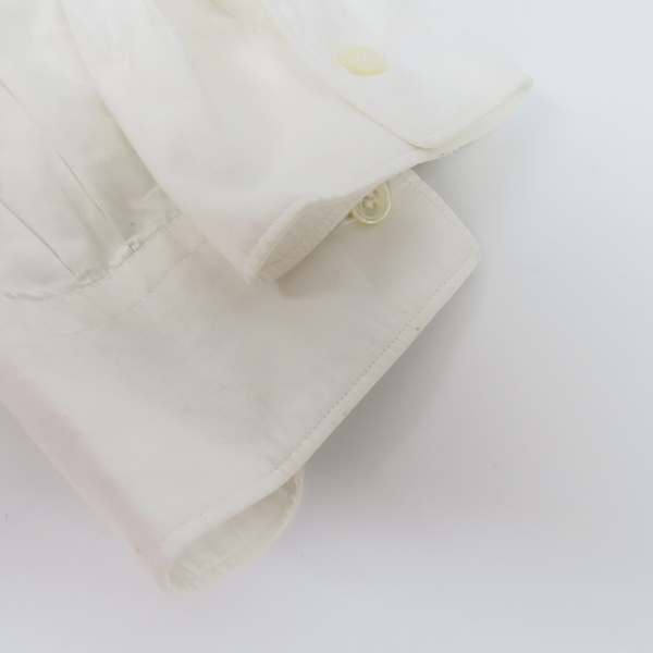 実際に弊社で買取させて頂いたCOMME des GARCONS SHIRT /コムデギャルソン シャツ 11FW 異素材切り替えデザイン シャツ W20016/Sの画像 7枚目