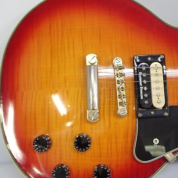 実際に弊社で買取させて頂いた★【使用感有り】Epiphone/エピフォン Les Paul Custom/レスポール カスタム ダンカン製PU搭載 ソフトケース付の画像 6枚目