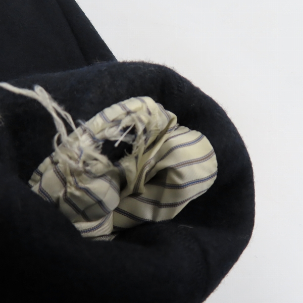 実際に弊社で買取させて頂いた【難有り】EDIFICE/エディフィス カシミア混 コート 09-011-300-3114-3-0/40の画像 8枚目