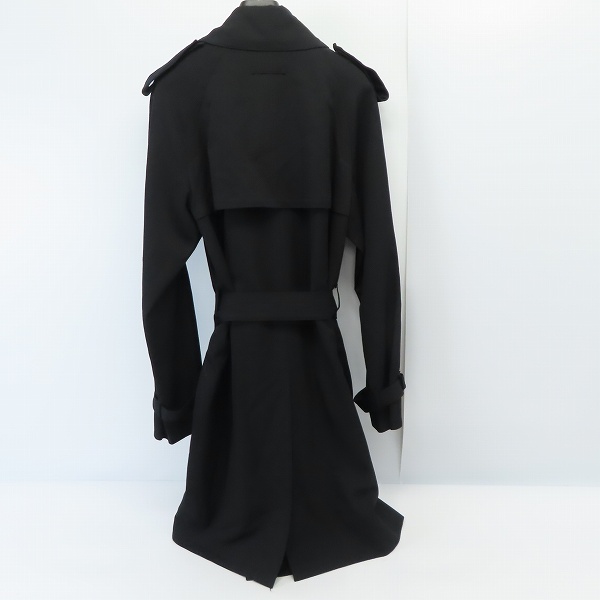実際に弊社で買取させて頂いたJEAN PAUL GAULTIER HOMME/ジャンポールゴルチェオム ピュアニューウール ロングダブルコート/48の画像 1枚目