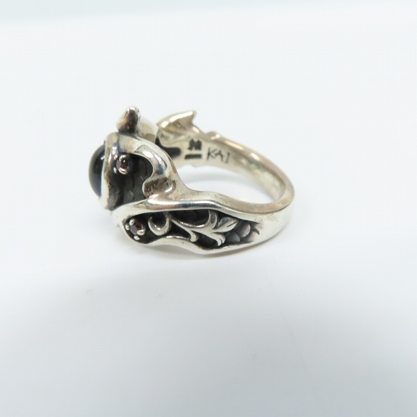 実際に弊社で買取させて頂いた【ギャラ付】Bloody Mary/ブラッディマリー KAI カイ 2008Xmas限定 鬼火リング/15号の画像 2枚目