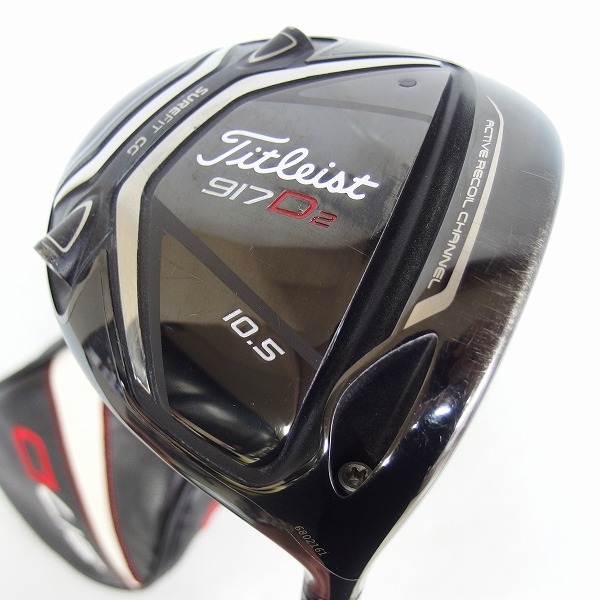 実際に弊社で買取させて頂いたTitleist/タイトリスト 917 D2 1w/10.5° ドライバー KUROKAGE 50 FLEX：S ヘッドカバー付き