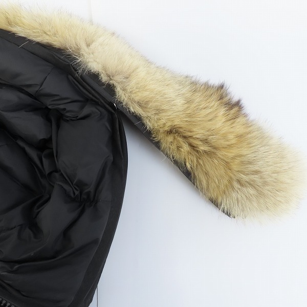 実際に弊社で買取させて頂いた【JPタグ】CANADA GOOSE/カナダグース EDIFICE別注 CRESTON PARKA/クレストン パーカ ダウンジャケット 3481JMB/Sの画像 7枚目