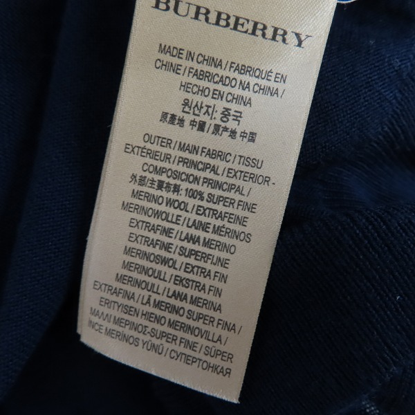 実際に弊社で買取させて頂いた【JPタグ】BURBERRY/バーバリー タートルネックニット/Lの画像 3枚目