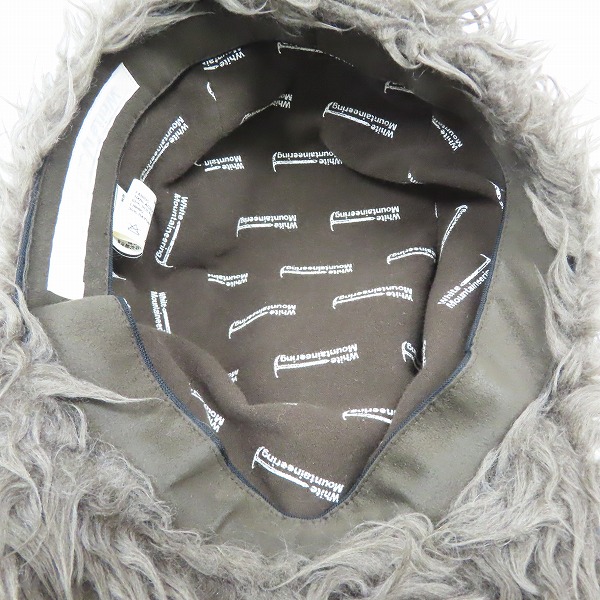 実際に弊社で買取させて頂いたWhite Mountaineering/ホワイトマウンテニアリング フェイクファーキャップの画像 4枚目