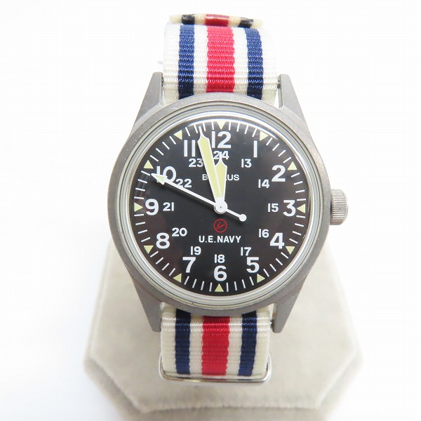 実際に弊社で買取させて頂いたuniform experiment×BENRUS/ユニフォームエクスペリメント × ベンラス コラボ ミリタリーウォッチ/腕時計