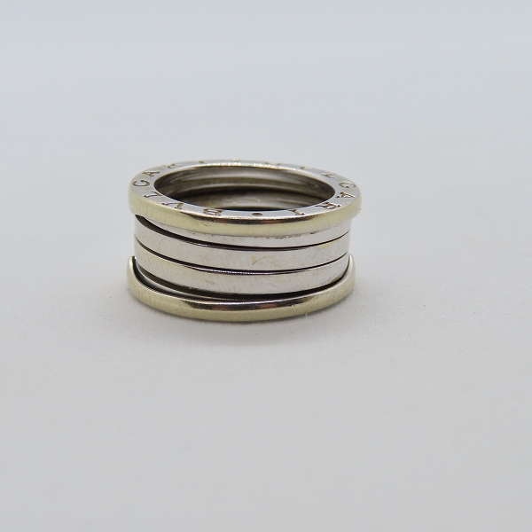 実際に弊社で買取させて頂いたBVLGARI/ブルガリ K18WG B-ZERO1/ビーゼロワン 3バンド リング/指輪 12.5号の画像 2枚目