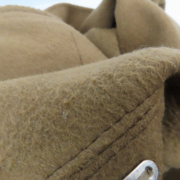 実際に弊社で買取させて頂いたBURBERRYS/バーバリーズ メルトン ウール チェスターコート/54の画像 6枚目