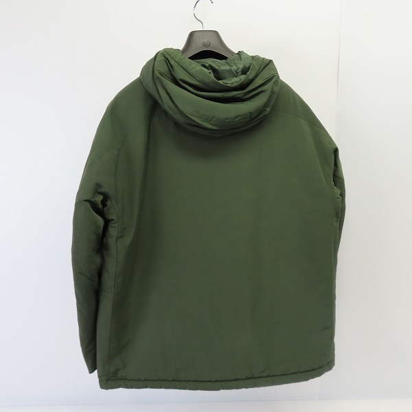 実際に弊社で買取させて頂いた【未使用】UNIQLO×White Mountaineering/ユニクロ ハイブリッドダウン オーバーサイズパーカ ダークグリーン Lの画像 1枚目