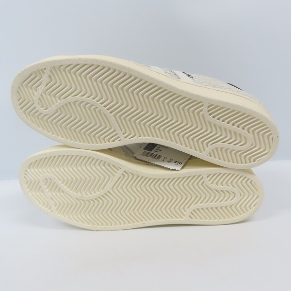 実際に弊社で買取させて頂いた【未使用】adidas/アディダス SUPERSTAR スーパースター ATMOS "G-SNK" FY5253/27の画像 2枚目