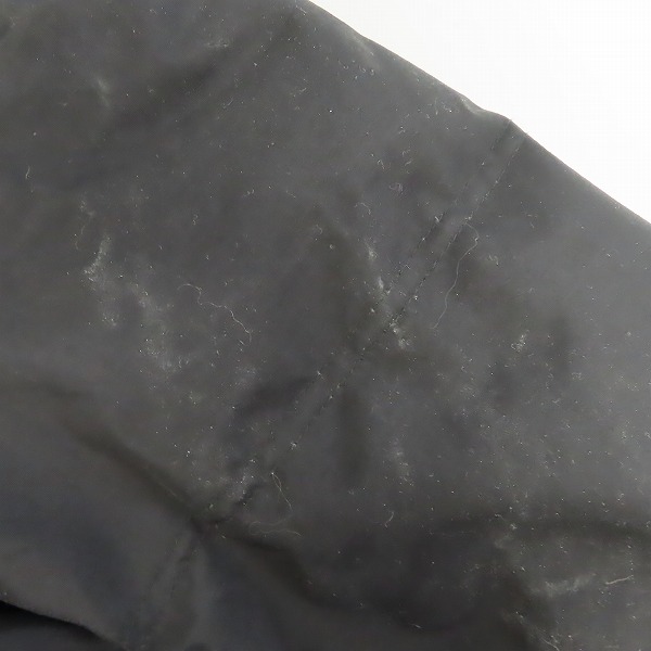 実際に弊社で買取させて頂いたBACK CHANNEL×NANGA/バックチャンネル×ナンガ HOODED DOWN JACKET ダウンジャケット ブラック/Sの画像 7枚目