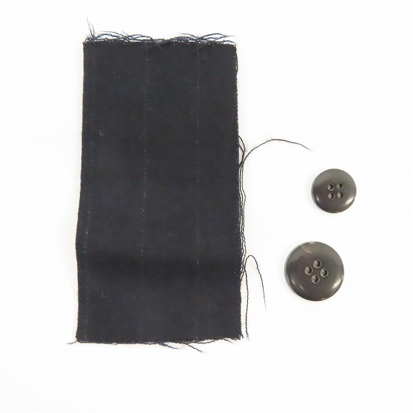 実際に弊社で買取させて頂いたコムデギャルソンオムプリュス×ディストリクトユナイテッドアローズ ストライプ ロングジャケット PR-J069/Lの画像 6枚目