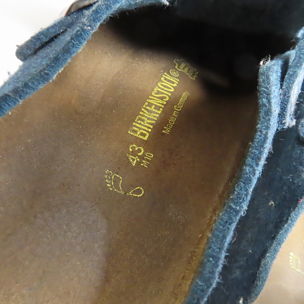 実際に弊社で買取させて頂いたBIRKENSTOCK/ビルケンシュトック BOSTON ボストン サンダル/43の画像 5枚目