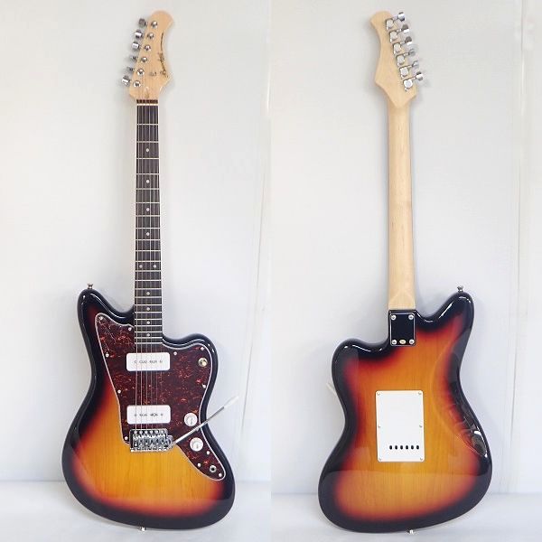 実際に弊社で買取させて頂いた★【美品】Bacchus/バッカス Universe series BJM-1R 3TS ジャズマスターType ソフトケース付の画像 2枚目