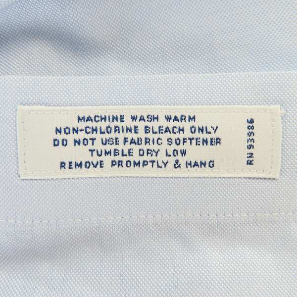 実際に弊社で買取させて頂いたBrooks Brothers/ブルックスブラザーズ 長袖 B.D.シャツ 16.5-34の画像 3枚目