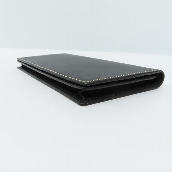 実際に弊社で買取させて頂いたDUNHILL/ダンヒル レザー 長財布/お札入れ L2G217 の画像 2枚目