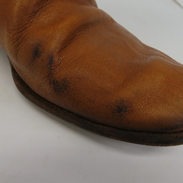 実際に弊社で買取させて頂いたMIHARA YASUHIRO/ミハラヤスヒロ 編み込み デザイン サイドジップブーツの画像 6枚目