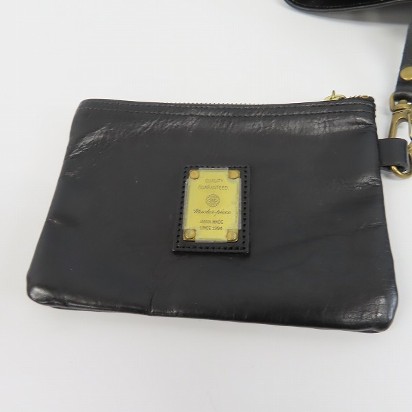 実際に弊社で買取させて頂いたmaster-piece/マスターピース Gloss/グロス レザートートバッグ 01643の画像 8枚目