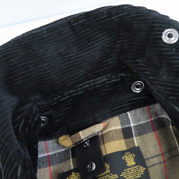 実際に弊社で買取させて頂いたBarbour/バブアー BEDALE SL/ビデイル スリムフィット オイルドジャケット 1602130/38の画像 7枚目