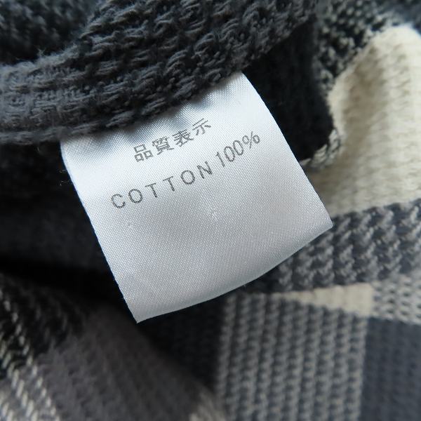 実際に弊社で買取させて頂いたR.J.B FLAT HEAD/フラットヘッド ブロックチェック ウエスタンシャツ/40の画像 3枚目