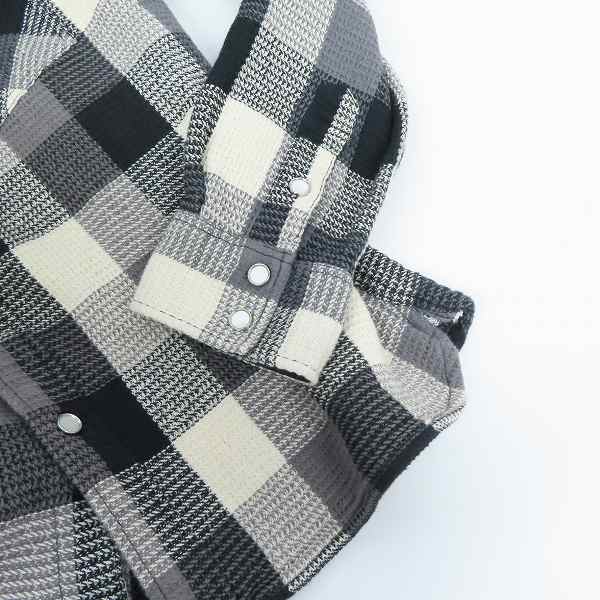 実際に弊社で買取させて頂いたR.J.B FLAT HEAD/フラットヘッド ブロックチェック ウエスタンシャツ/40の画像 6枚目