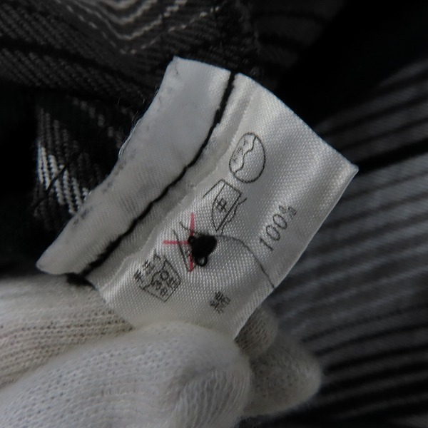 実際に弊社で買取させて頂いたCRIMIE/クライミー マルチボーダー L/S シャツ/Lの画像 3枚目