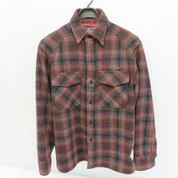 実際に弊社で買取させて頂いたCRIMIE/クライミー 長袖 チェックフランネルシャツ/M