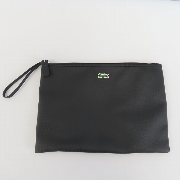実際に弊社で買取させて頂いたLACOSTE/ラコステ ジップ クラッチバッグ