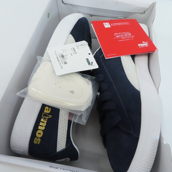 実際に弊社で買取させて頂いた【未使用】FR2 × atmos × PUMA/エフアールツー×アトモス×プーマ SUEDE VTG "NAVY" スニーカー/シューズ 374921-07/28の画像 7枚目