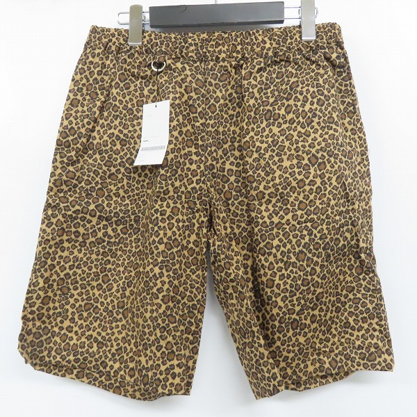 実際に弊社で買取させて頂いた【未使用】uniform experiment/ユニフォームエクスペリメント 18SS LEOPARD EASY SHORTS/レオパード ショーツ UE-180016/3の画像 1枚目