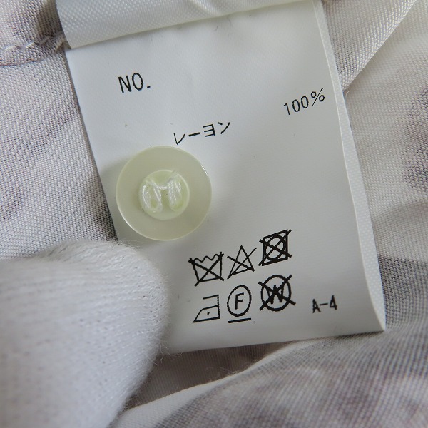 実際に弊社で買取させて頂いたHOLLYWOOD RANCH MARKET/ハリウッドランチマーケット マリリンモンロー総柄 半袖オープンカラーシャツ/2の画像 4枚目