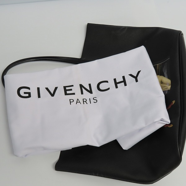実際に弊社で買取させて頂いたGIVENCHY/ジバンシイ バンビ  アンティゴナ PVCレザー トートバッグ の画像 9枚目