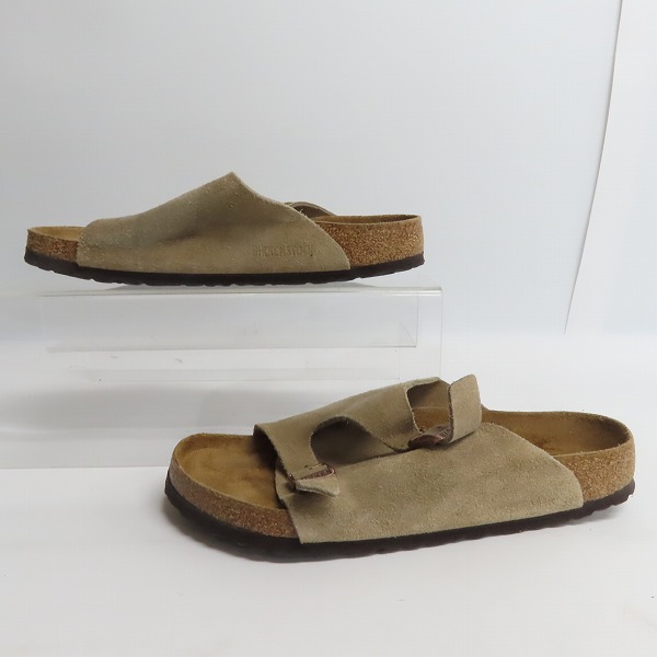 実際に弊社で買取させて頂いたBIRKENSTOCK/ビルケンシュトック ZURICH BS/チューリッヒ スエード サンダル 1009532/26.0の画像 3枚目