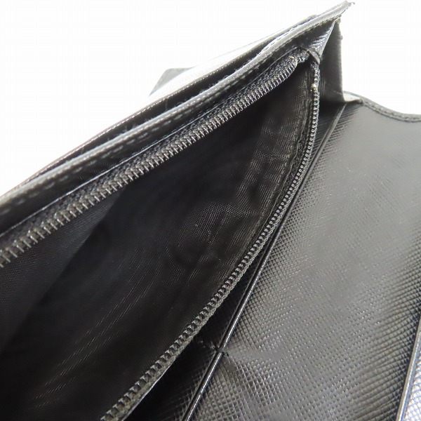 実際に弊社で買取させて頂いたPRADA/プラダ かぶせ蓋 長財布/ロングウォレットの画像 5枚目
