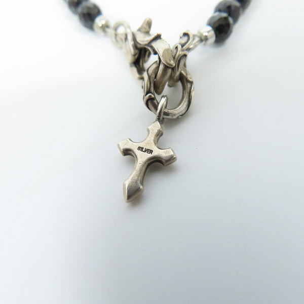 実際に弊社で買取させて頂いた【ギャラ付】Bloody Mary/ブラッディマリー ARKADIA Ritual リチュアル ブラックスピネル ブレスレット/19cmの画像 6枚目